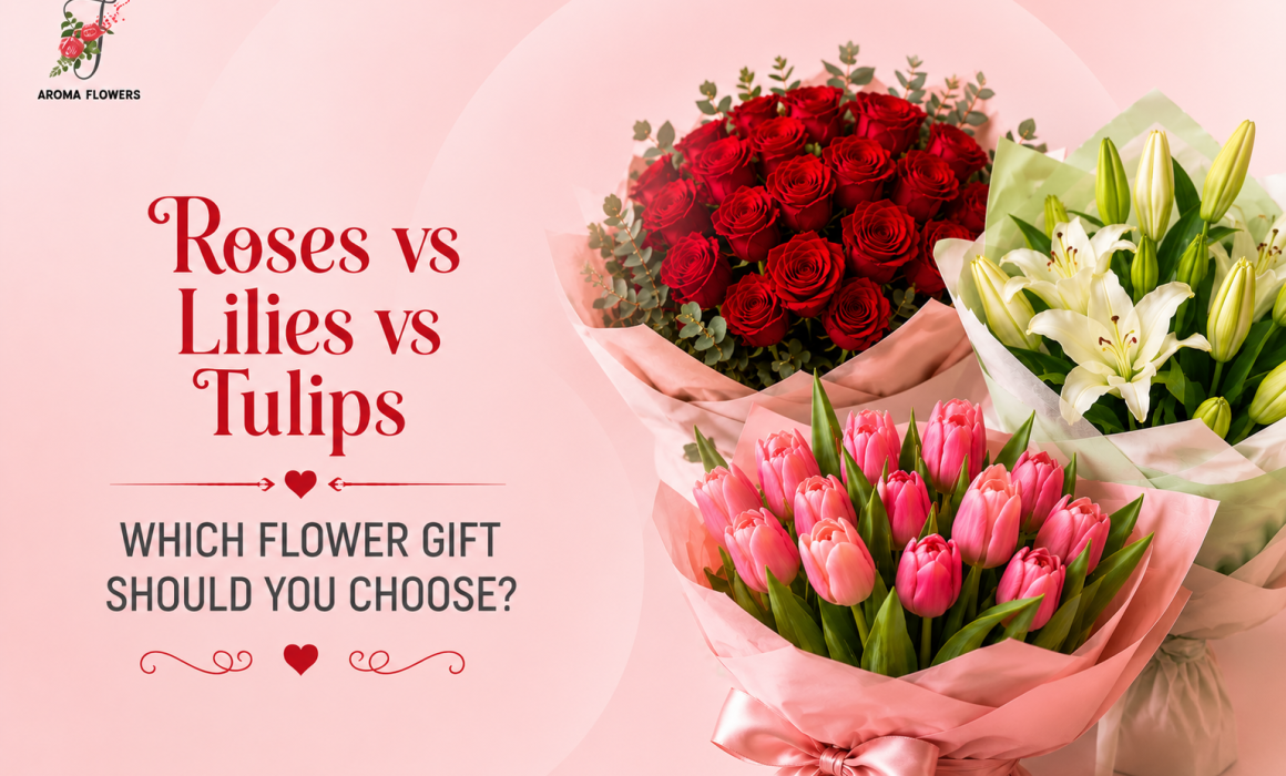 Roses vs Lilies vs Tulips: Which Flower Gift Should You Choose?