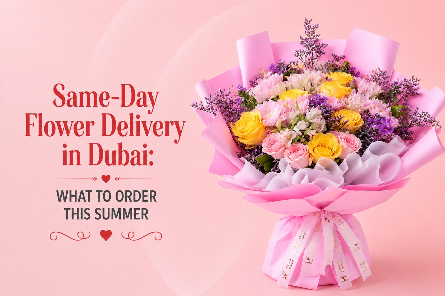 Same-Day Flower Delivery in Dubai: What to Order This Summer