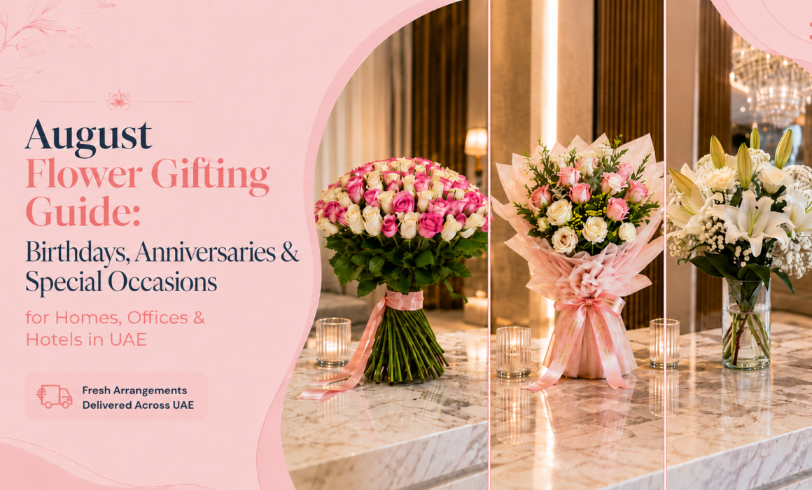 August Flower Gifting Guide: Birthdays, Anniversaries & Special Occasions