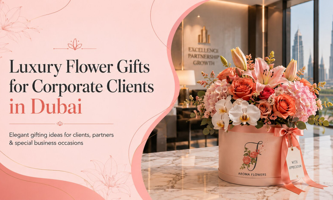 Luxury Flower Gifts for Corporate Clients in Dubai