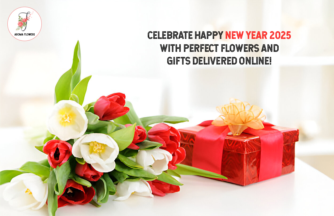 Best Happy New Year 2025 Online Flower Arrangements and Gift Ideas