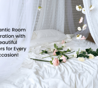 Romantic Room Decoration with Beautiful Flowers for Every Occasion!