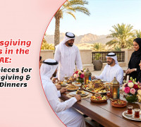 Thanksgiving Tables in the UAE: Centerpieces for Friendsgiving & Expat Dinners