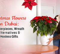 Christmas Flowers in Dubai: Centerpieces, Wreath Alternatives & Hostess Gifts